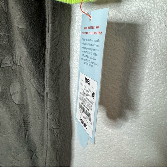 New Boys' Union Suit, Dino Fossil, Cat & Jack Size M (8) Color: Gray/Neon - Picture 8 of 8